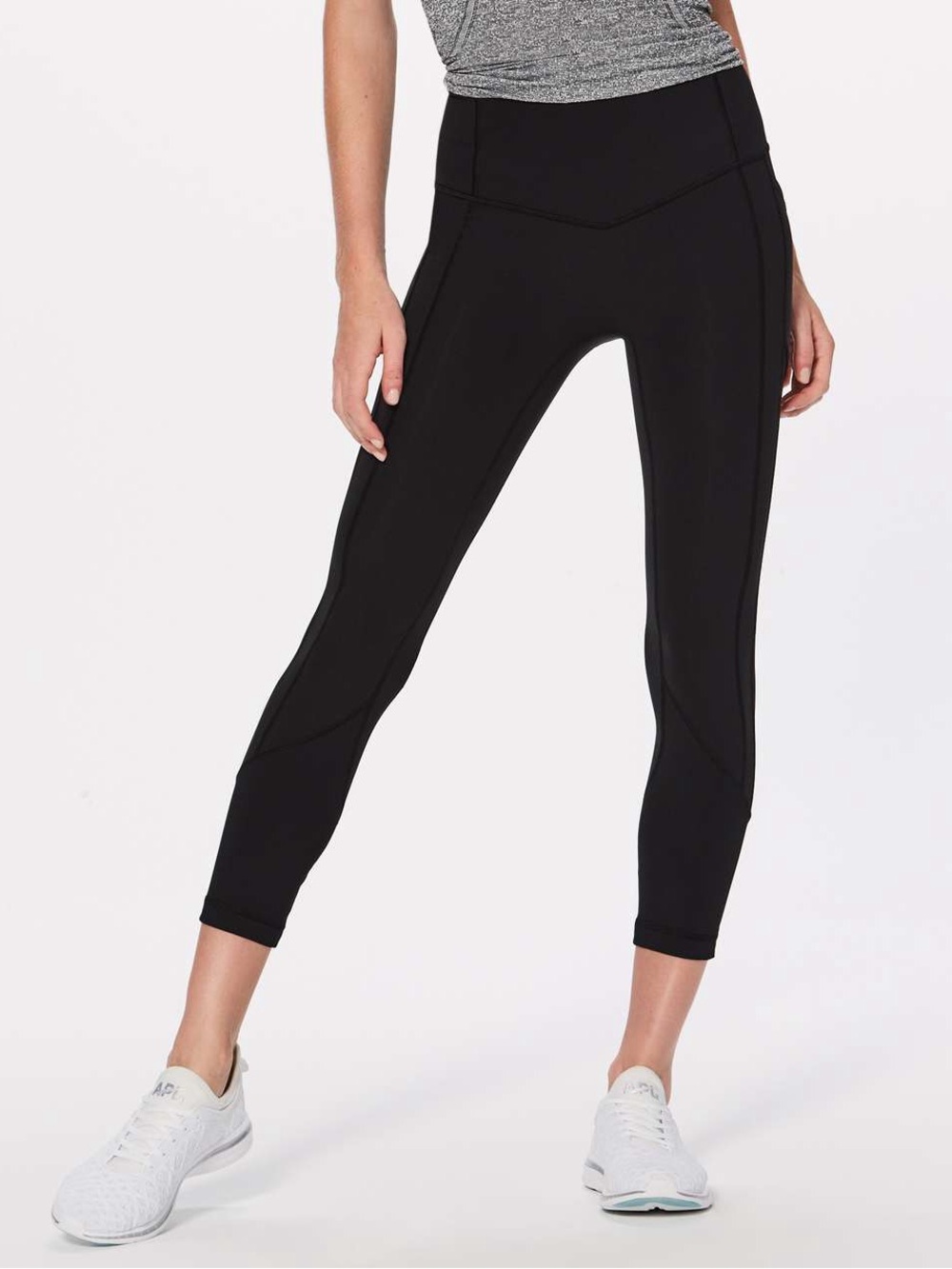 Lululemon All The Right Places Crop II *23" Black Capri Leggings